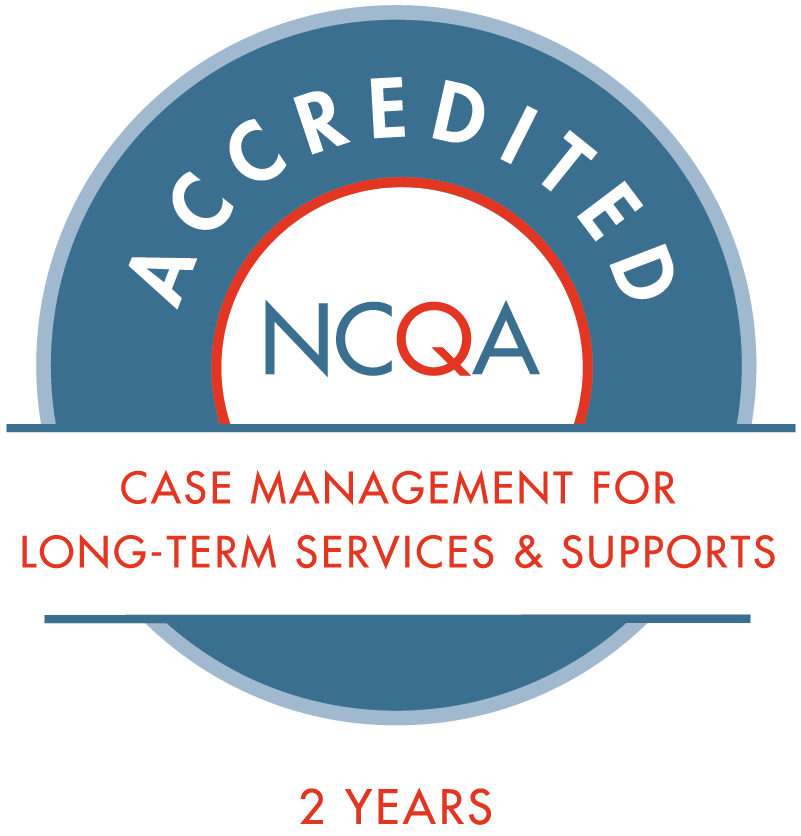 ncqa accredited two years case management logo